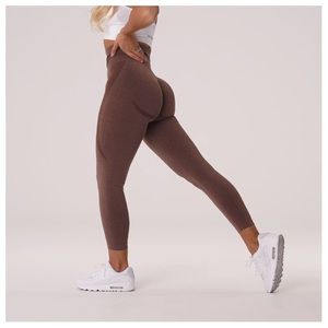 NVGTN Cocoa Contour Seamless Leggings